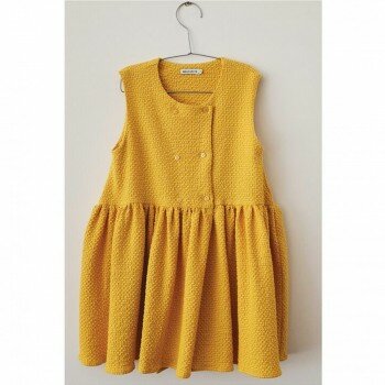 GUADALUPE YELLOW DRESS BY WOLF AND RITA
