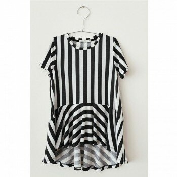 LUANA STRIPES TOP BY WOLF AND RITA